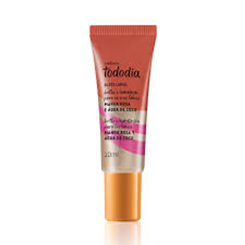 Gloss Labial Natura TodoDia Manga Rosa e Água de Coco - 10ml