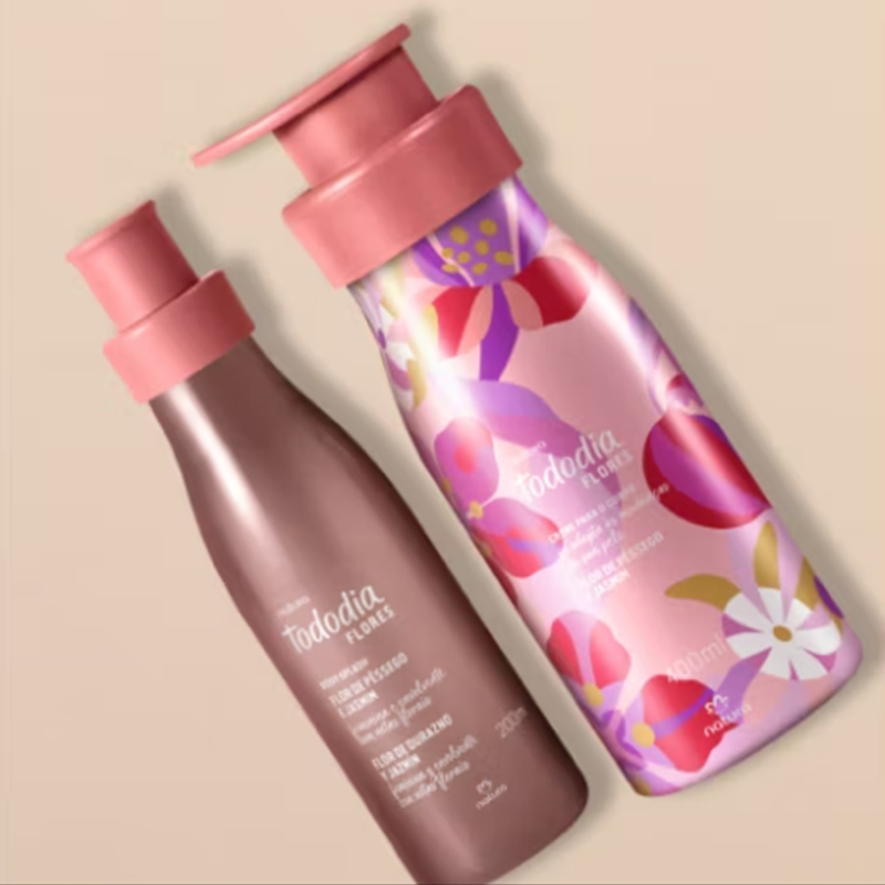 Kit Flores Natura Tododia (Body Splash + Hidratante 400ml)