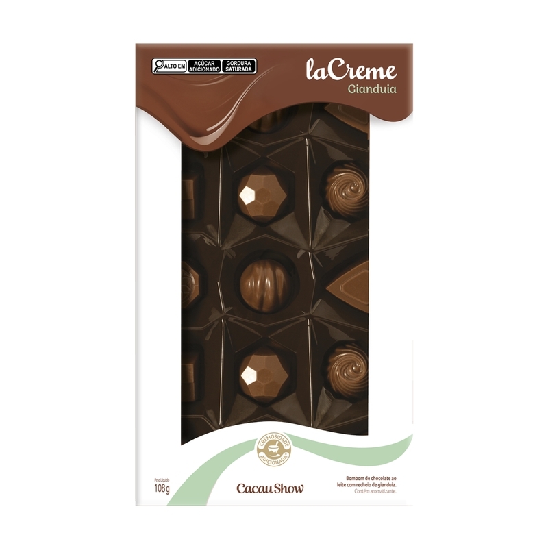 Caixa de Bombons laCreme Mini Show Gianduia 108g