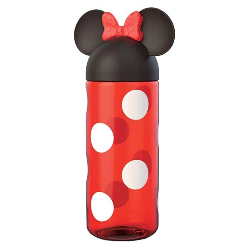 Garrafa com Tampa 3D Minnie