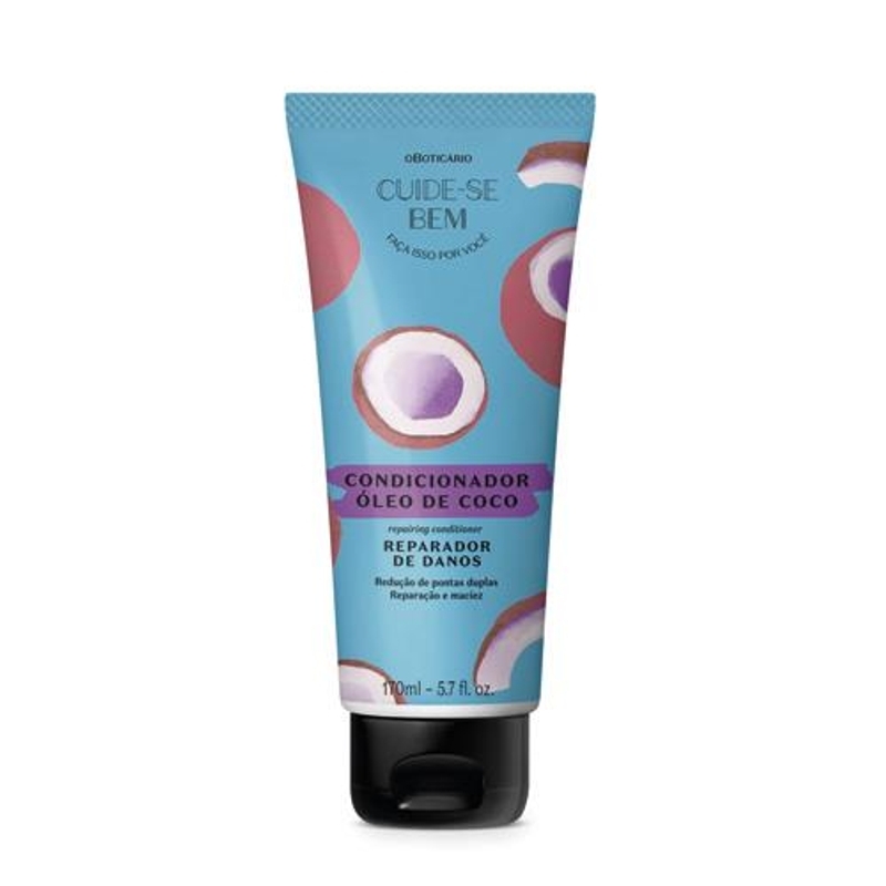 Condicionador Óleo de Coco Cuide-se Bem Feira 170ml