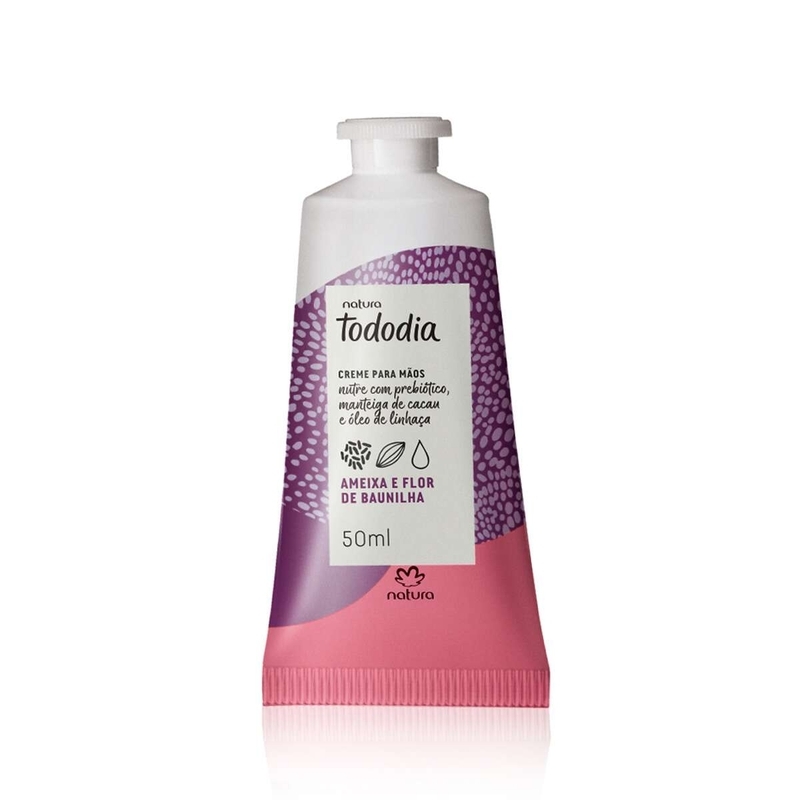 Creme nutritivo para as mãos ameixa e flor de baunilha - 50 ml