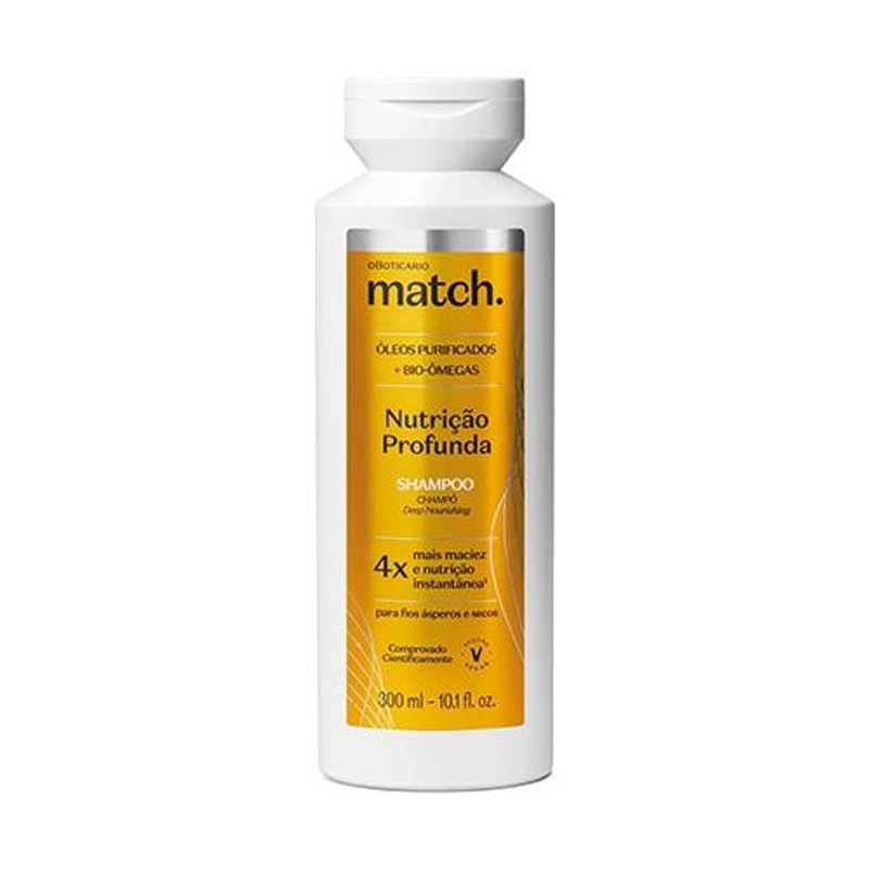 Shampoo Match Nutrição Profunda 300Ml