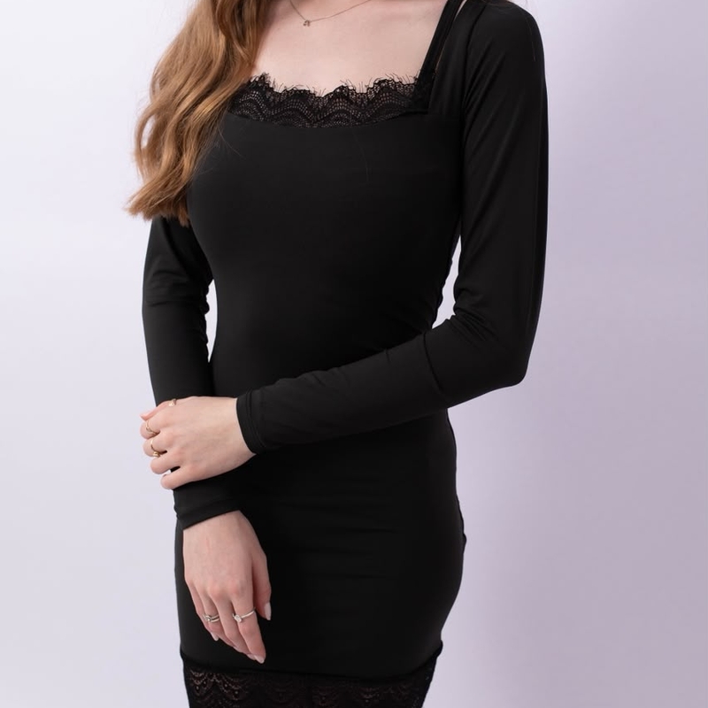 Vestido Aurora Preto