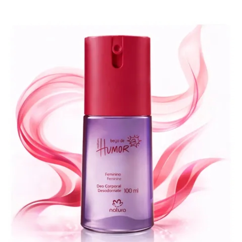 Deo Corporal Beijo De Humor Feminino Natura 100ml