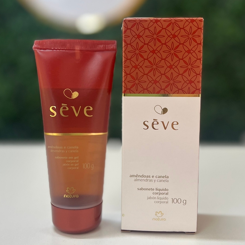 Sabonete Líquido Corporal Sève Amêndoas E Canela 100g