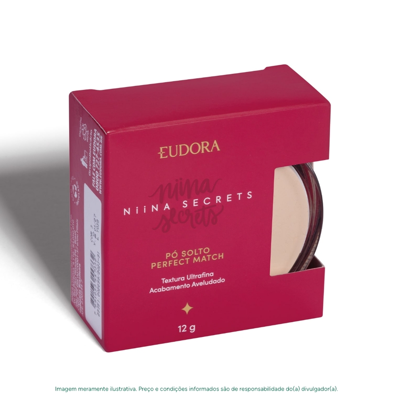 Pó Solto Cor 1 Niina Secrets Perfect Match 12g - foto 4