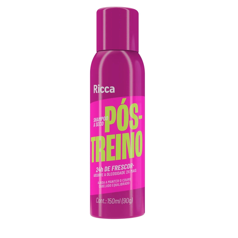 Shampoo a Seco Pós-Treino Ricca 150ML