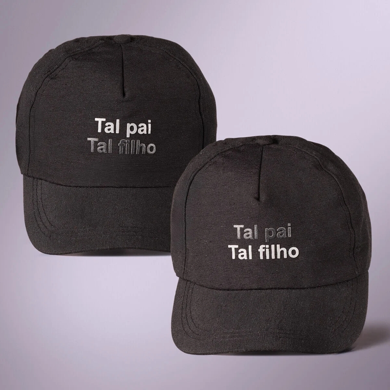 Duo Bonés Pai e Filho