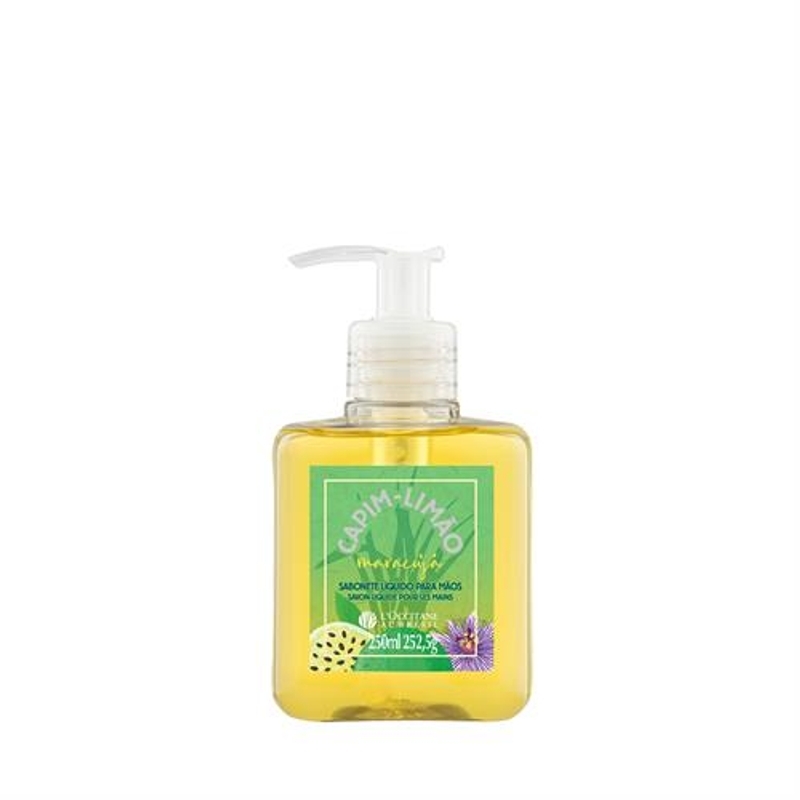 Sabonete Líquido para Mãos Capim-Limão Maracujá 250ml
