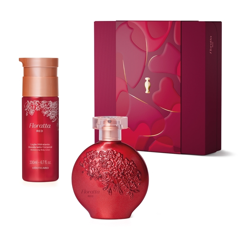 Kit Presente Floratta Red (2 Itens)