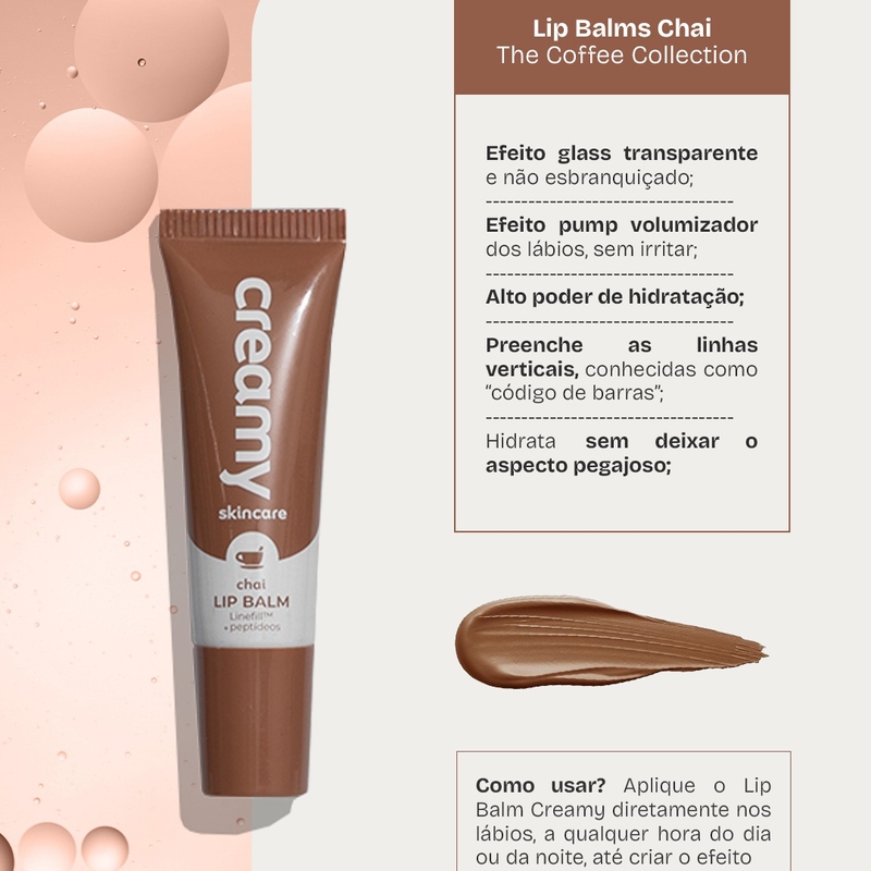Creme Hidratante Labial - Lip Balm Chai