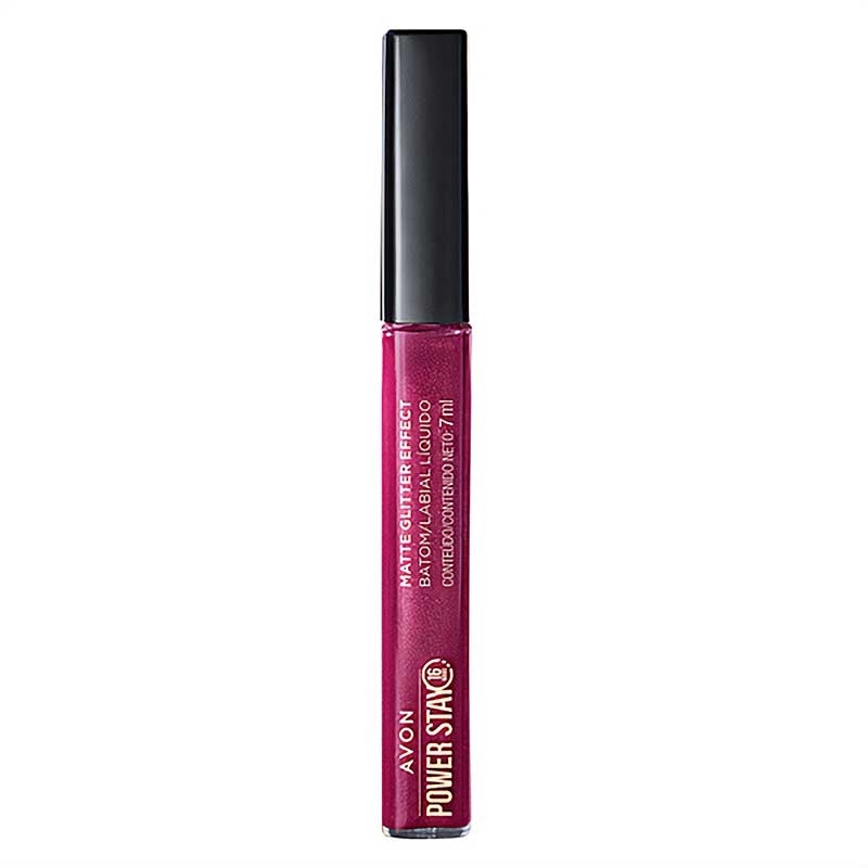 Avon Power Stay Batom Líquido Malva Luminoso - 7 ml