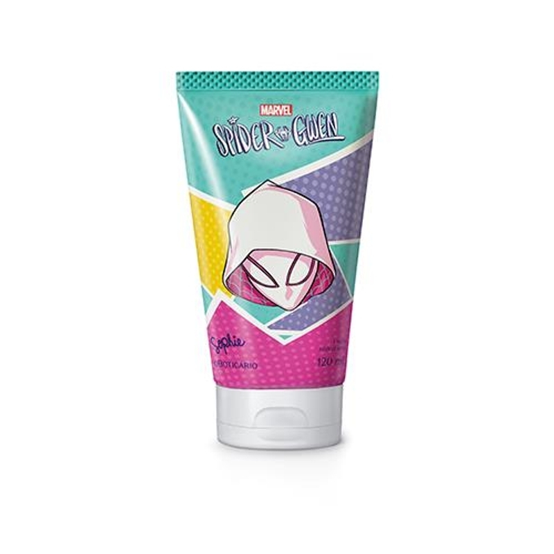Loção Corporal Acetinada Sophie Spider-Gwen 120ml