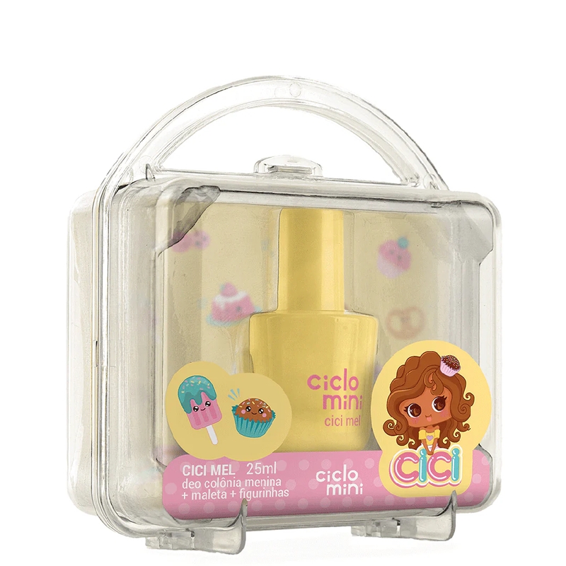 Estojo Maleta Mel 25ml
