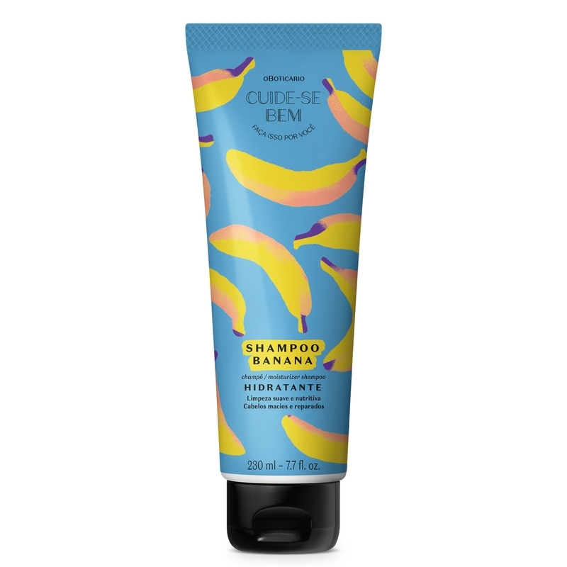 Shampoo Banana Cuide-Se Bem Feira 230Ml