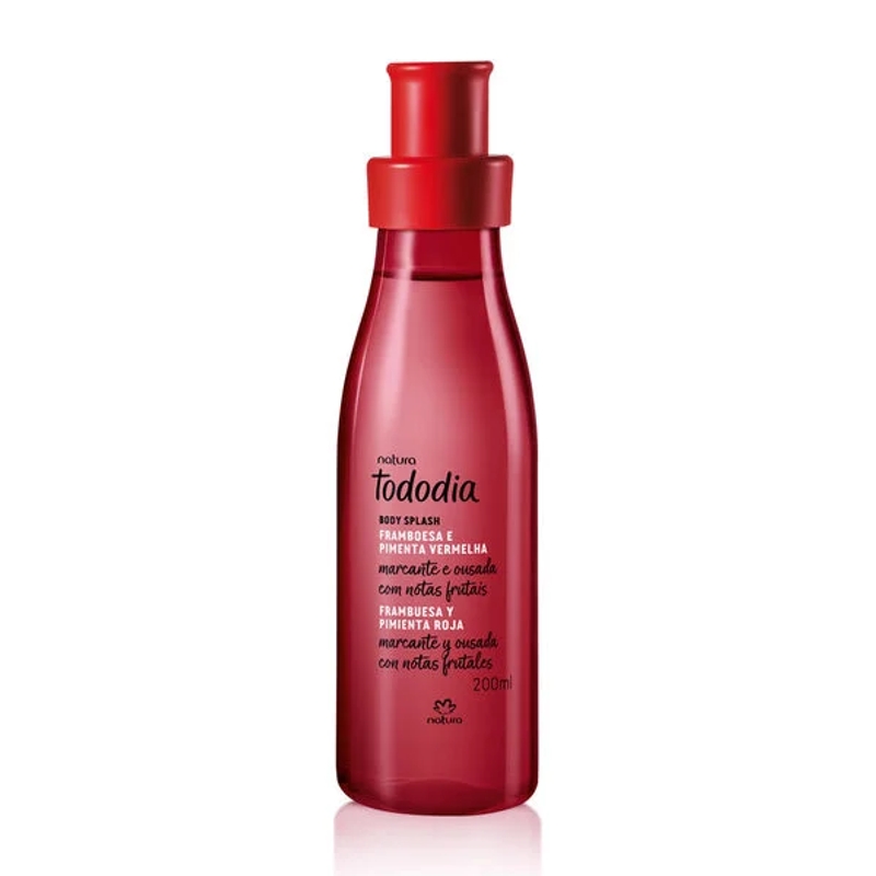 BODY SPLASH TODODIA FRAMBOESA E PIMENTA VERMELHA 200ML
