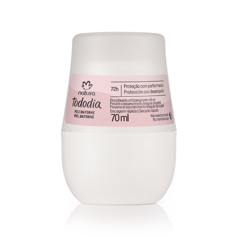 Desodorante Roll-on Tododia Pele Uniforme 70 ml