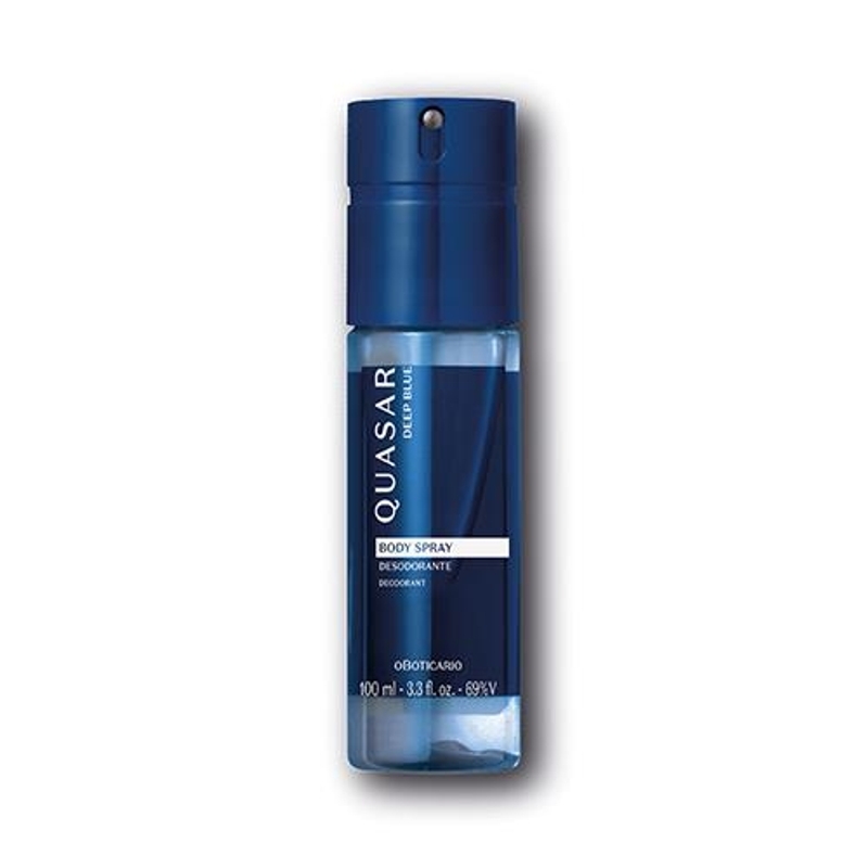 Body Spray Desodorante Quasar Deep Blue 100ml