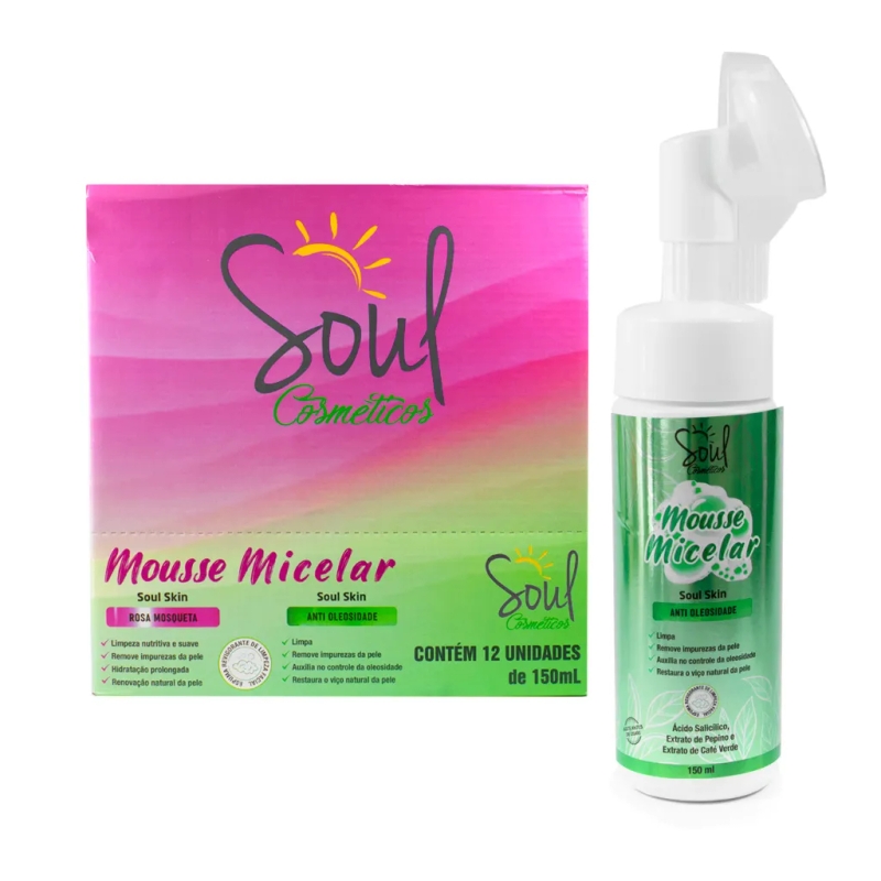 MOUSSE MICELAR ANTI OLEOSIDADE