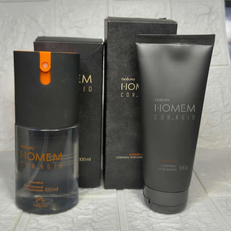 Presente Homem COR.AGIO (2 Produtos)