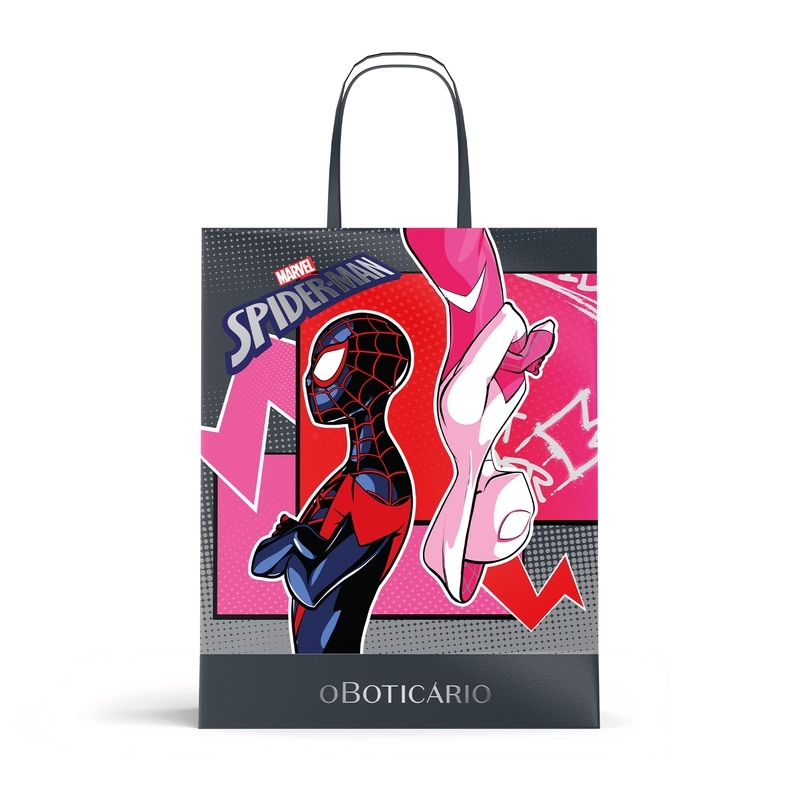Sacola Homem Aranha Tamanho M