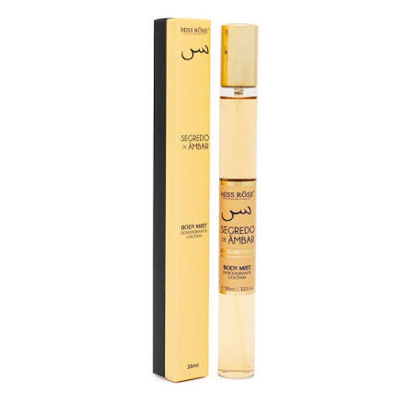 Body Mist Desod. Colônia segredo de Âmbar - 35ml