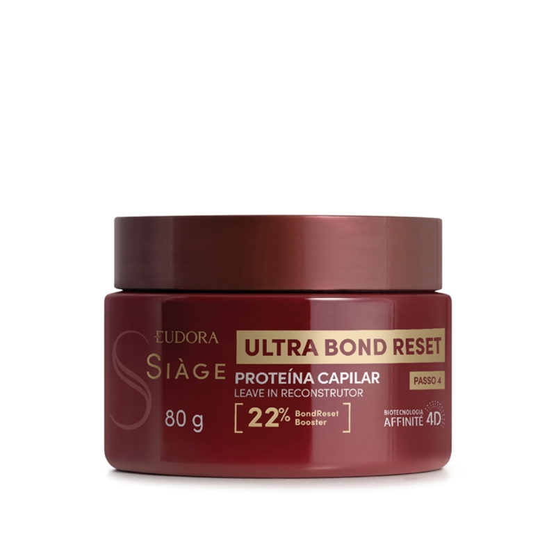 Leave-In Reconstrutor Proteína Capilar Siàge Ultra Bond Reset 80G
