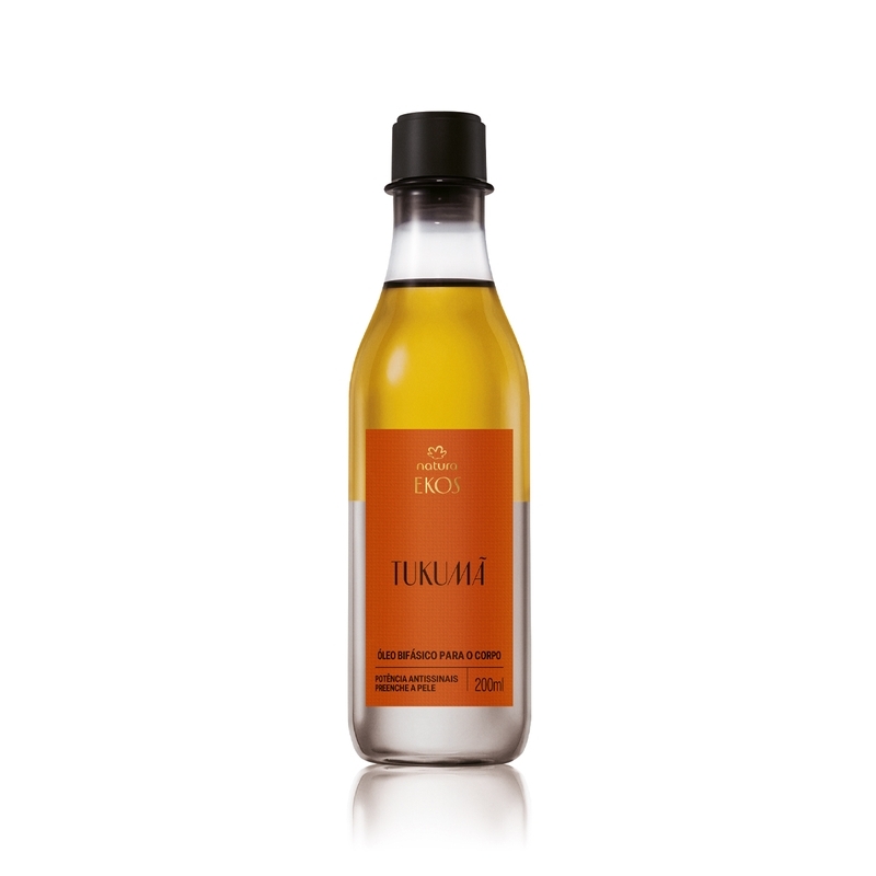 Óleo bifásico desodorante corporal tukumã - 200 ml