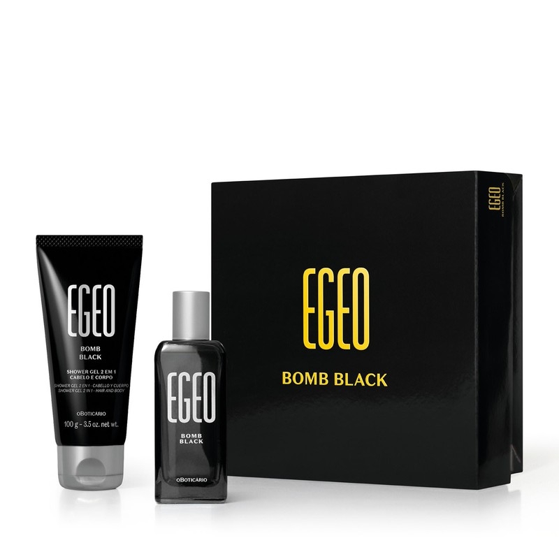 Mini Kit Presente Egeo Bomb Black (2 itens)