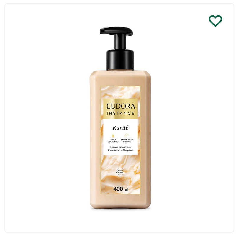 Hidratante Instance Karité 400ml.
