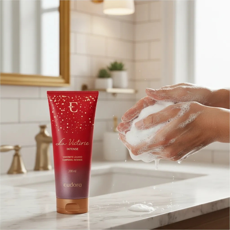 Sabonete Líquido La Victorie Intense 200ml - foto 3