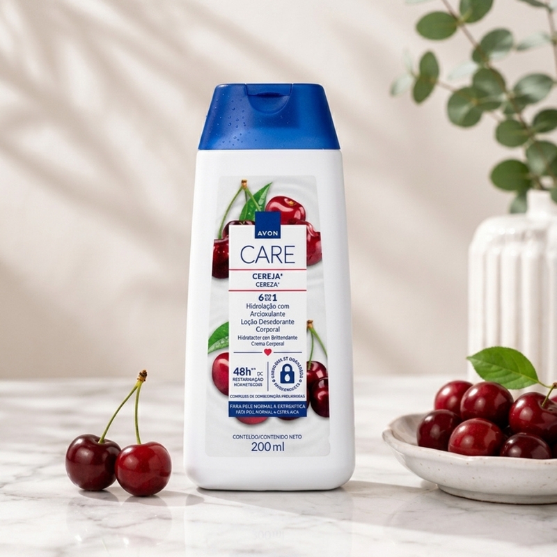 HIDRATANTE CORPORAL AVON CARE CEREJA 2OOML - foto 6