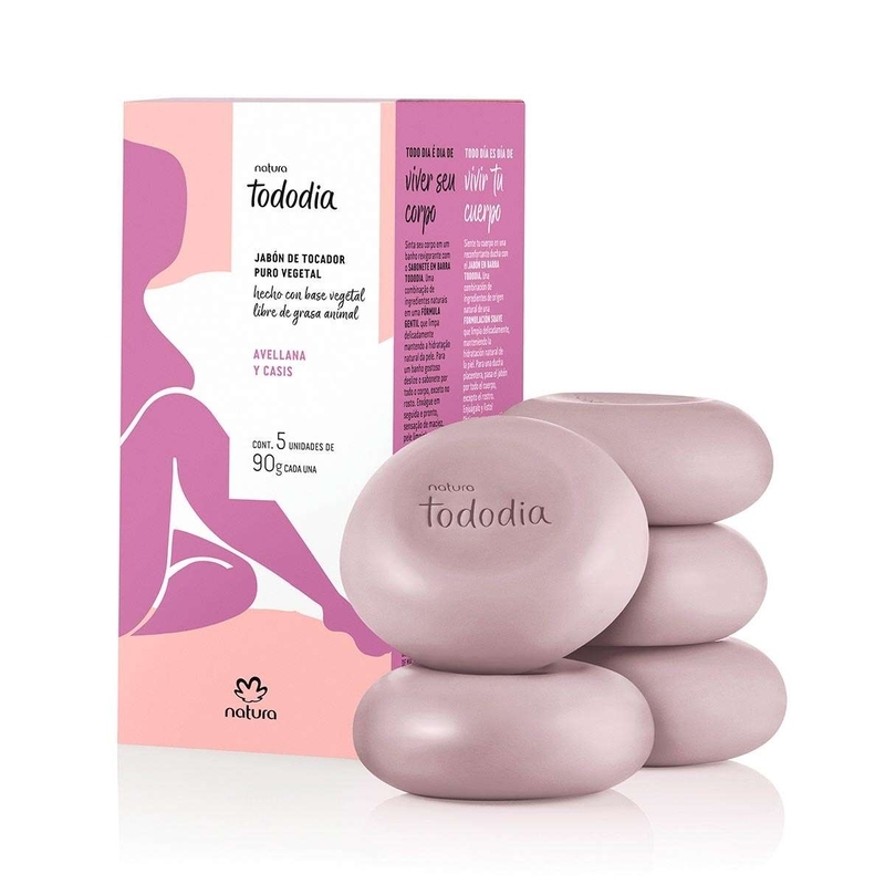 Sabonete Tododia Avelã E Cassis 5x90g