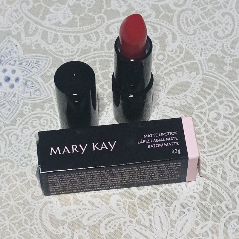 Batom Matte Lispstick Roma Red
