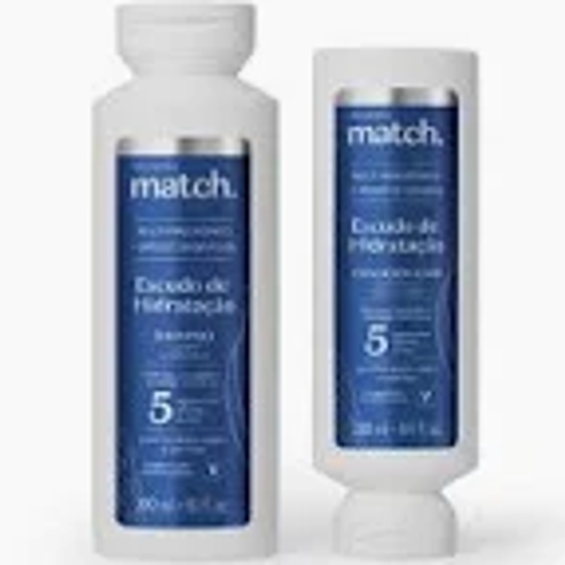 Combo Match escudo de hidratação shampoo + condicionador