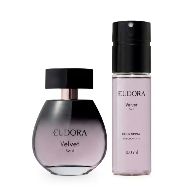 Combo Velvet Soul: Desodorante Colônia 100ml + Body Spray 100ml - Oferta Válida Apenas No Pix