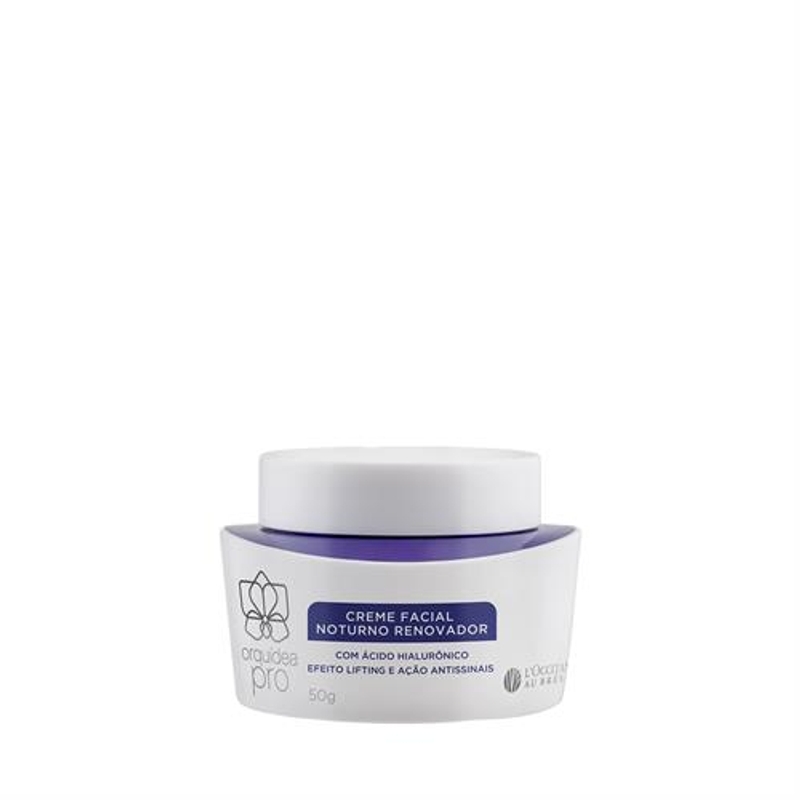 Creme Facial Noturno Renovador Orquídea Pro 50g