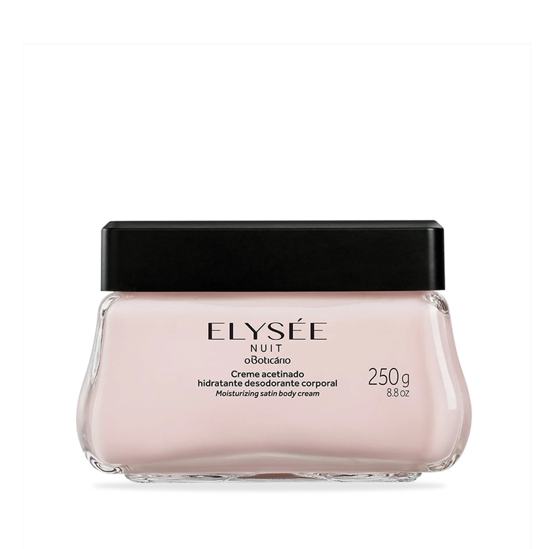 Creme Acetinado Hidratante Desodorante Elysée Nuit 250G