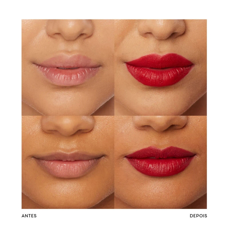 Batom Vermelho Red Kiss Semi-Matte – The Lipstick Océane Edition 3,2g - foto 2