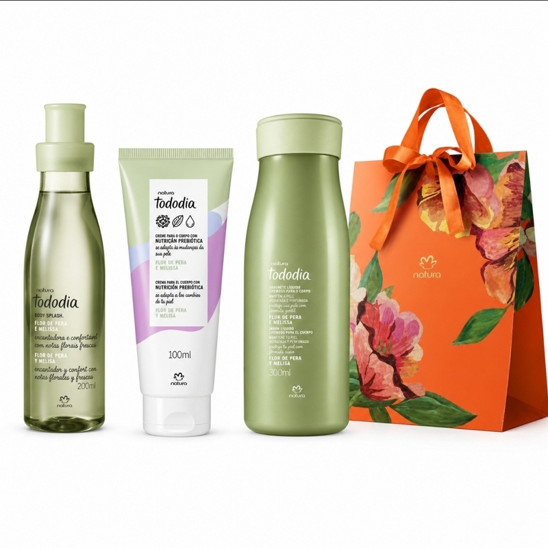 Kit Presente Mães Tododia Flor de Pera e Melissa