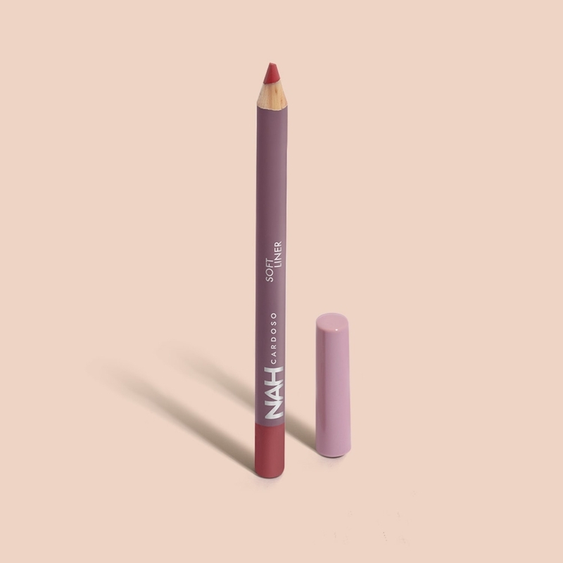 Lápis Para Contorno Labial Marrom Brave Soft Liner By Nah Cardoso 1,1g