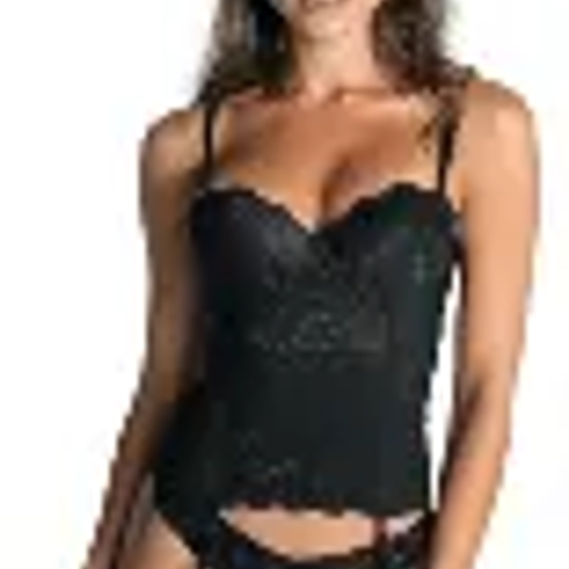 DeMillus Corselete Cabaret 48 - Preto