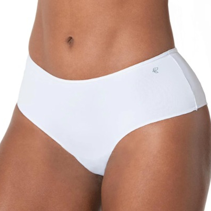 DeMillus Calcinha Calça Boyshort Lieve ME - Branco