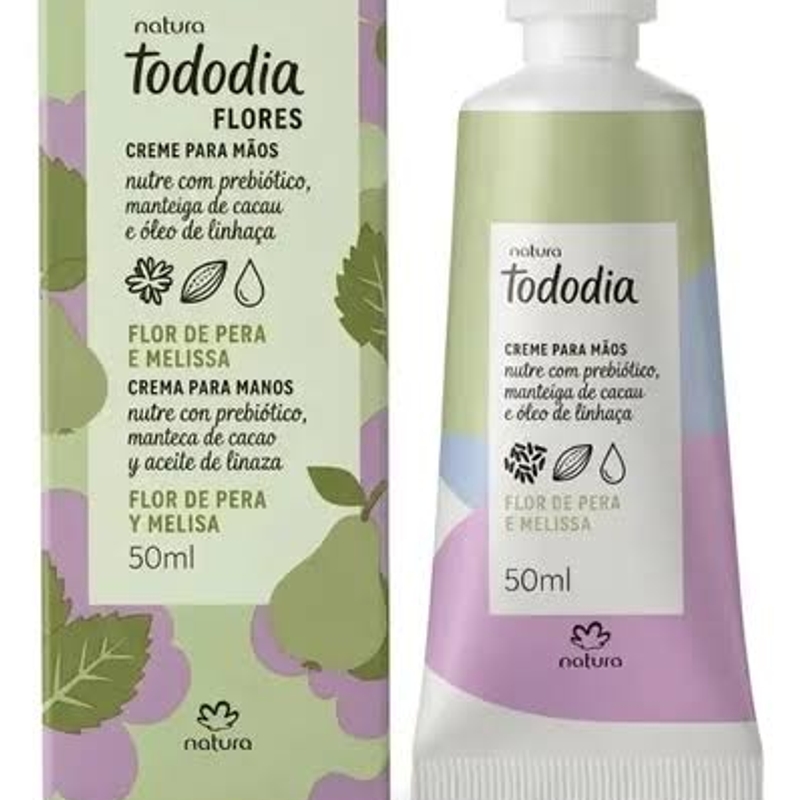 Creme nutritivo para maos melissa 50 ml
