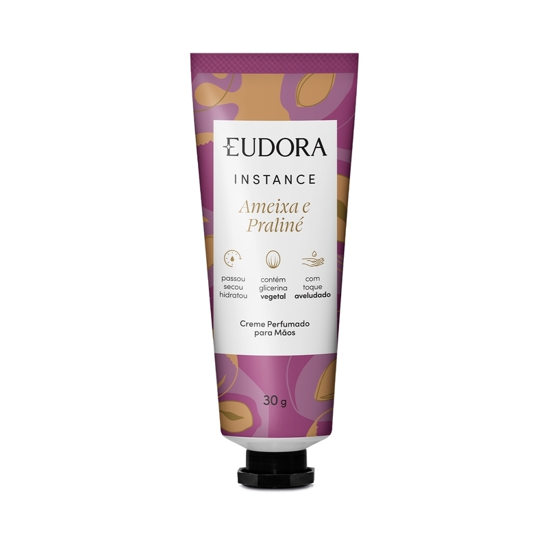 Creme Perfumado Para As Mãos Instance Ameixa E Praliné 30G