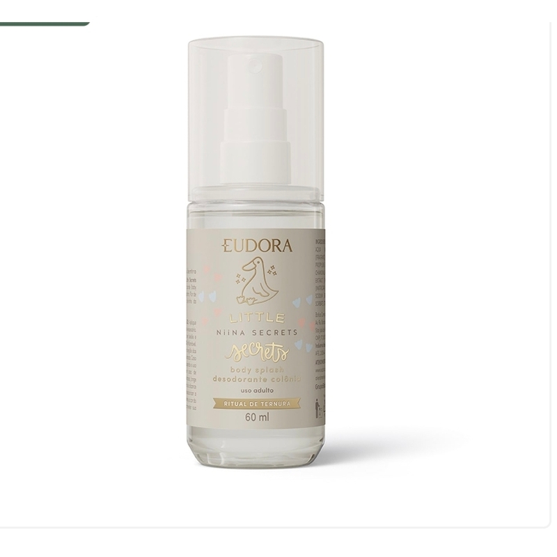 Body Splash Desodorante Colônia Mamãe Little Secrets Niina Secrets 60MI