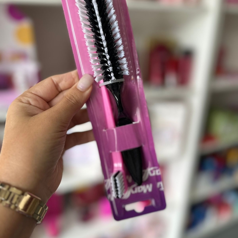 Kit Penteado Preto Com Rosa