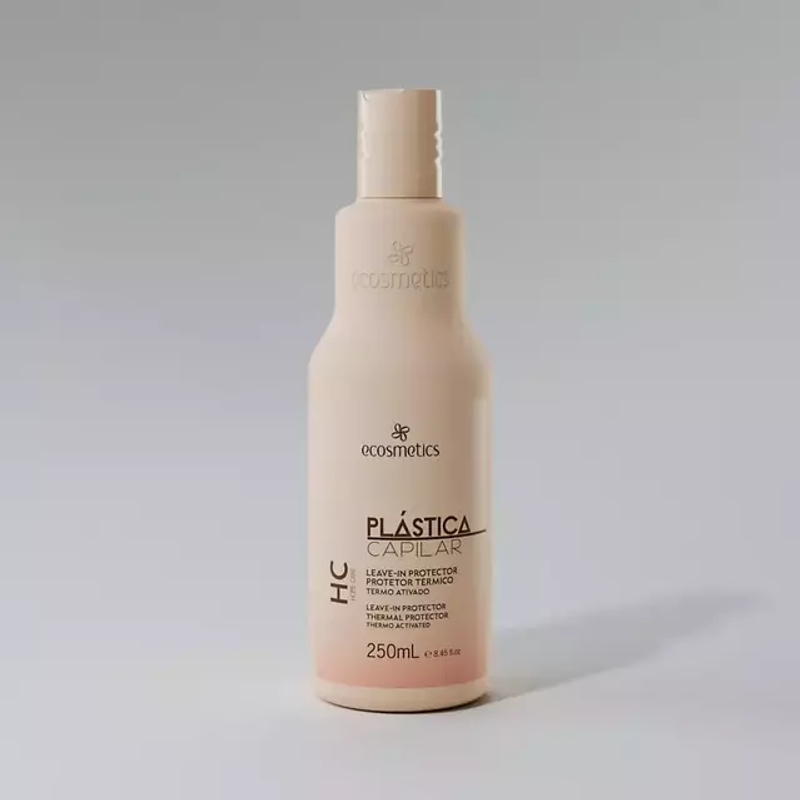 Leave-in Protetor Térmico Plástica Capilar 250ml Ecosmetics