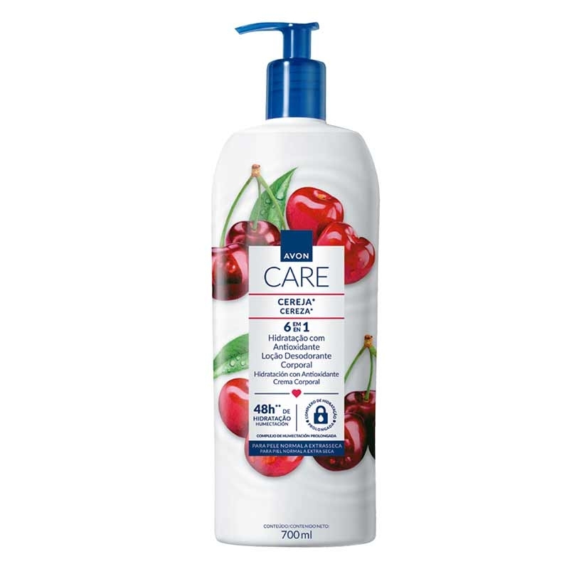 Avon Care Desodorante Hidratante Corpo Cereja 700ml - 700 ml